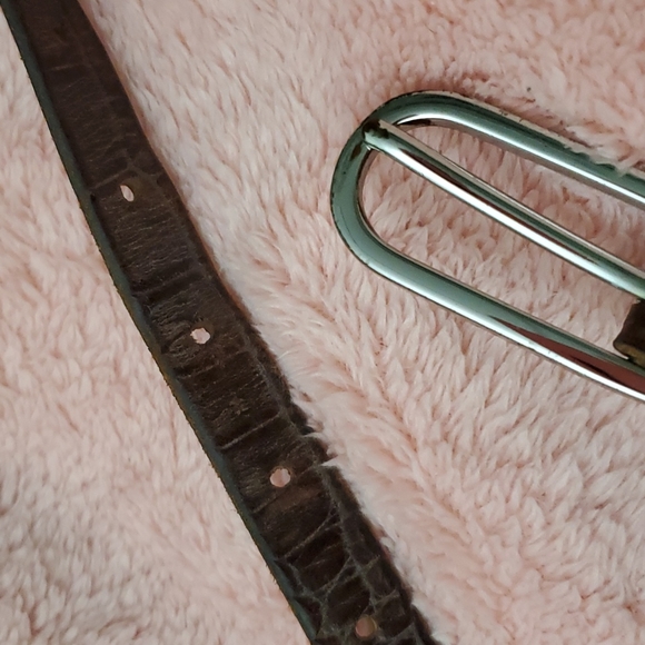 Express genuine leather belt buckle M - Picture 3 of 5